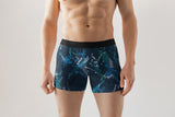 New Style Multicoloured Bottom Fold Man's Printed Underwear