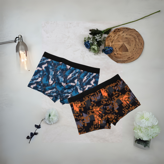 Nylon Extra Thin Elastic Printed Underwear Brief (pack of 2)