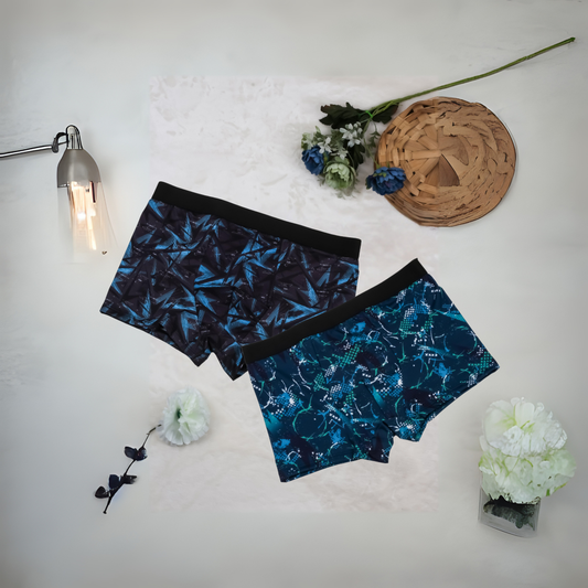 Extra Thin Elastic Printed Underwear Brief (pack of 2)