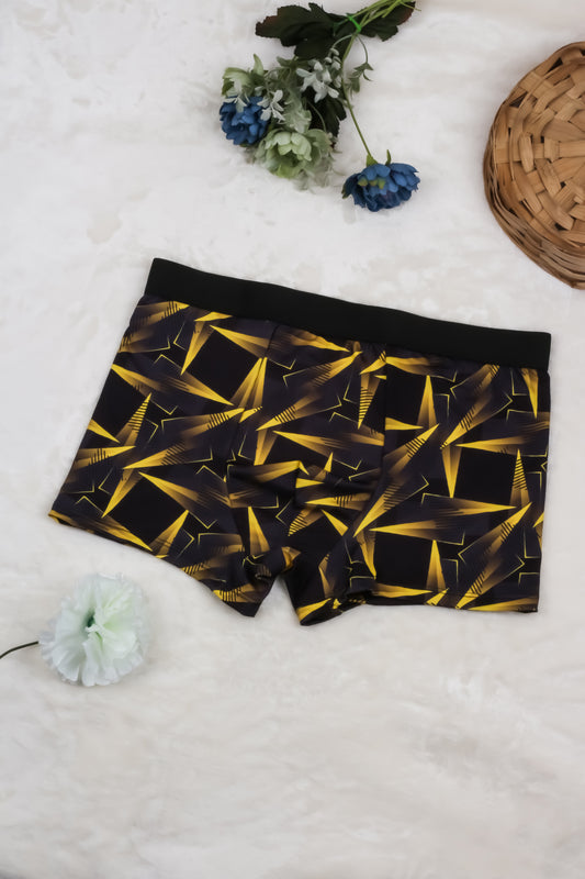 New High Quality Style Bottom Fold Man's Printed Underwear for Men