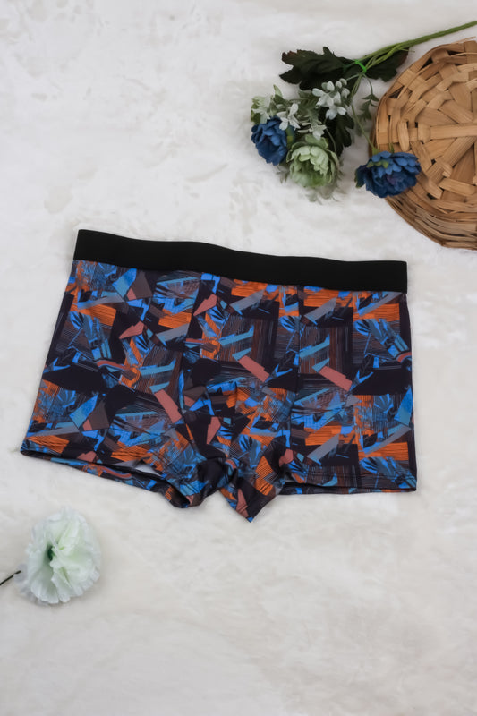 New Style Bottom Fold Man's Printed Underwear