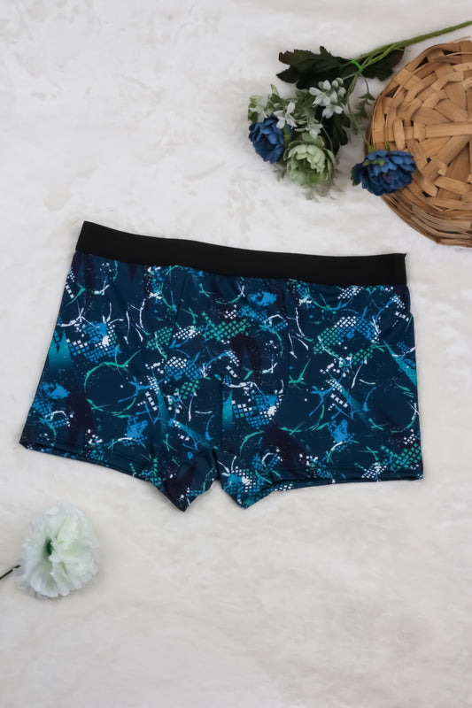 New Style Multicoloured Bottom Fold Man's Printed Underwear