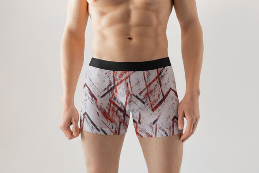 Men's Active Briefs - Stretchable Trunks with Soft Elastic Waistband